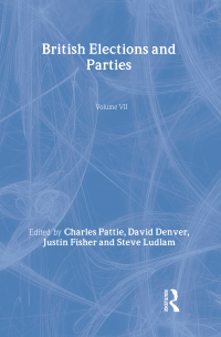 Cover image: British Elections and Parties Review 1st edition 9780714644172