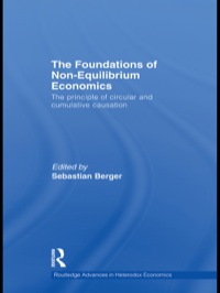 Imagen de portada: The Foundations of Non-Equilibrium Economics 1st edition 9780415777803