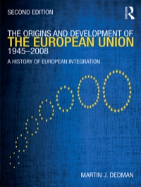 Omslagafbeelding: The Origins & Development of the European Union 1945-2008 2nd edition 9780415435611