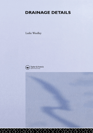 Cover image: Drainage Details 2nd edition 9781138144774