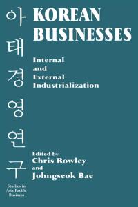 Imagen de portada: Korean Businesses 1st edition 9780714649245