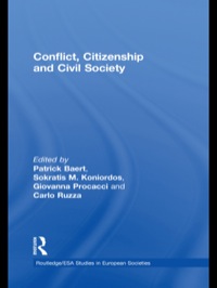 表紙画像: Conflict, Citizenship and Civil Society 1st edition 9780415534130