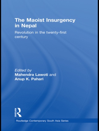 Cover image: The Maoist Insurgency in Nepal 1st edition 9780415809948