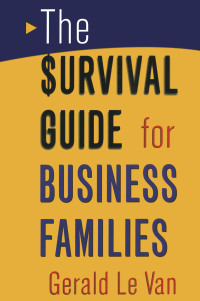 Imagen de portada: The Survival Guide for Business Families 1st edition 9780415920865