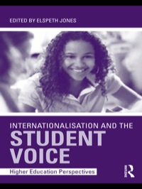 Cover image: Internationalisation and the Student Voice 1st edition 9780415871273