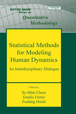 Imagen de portada: Statistical Methods for Modeling Human Dynamics 1st edition 9781848728257