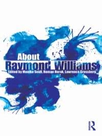 Imagen de portada: About Raymond Williams 1st edition 9780415545808