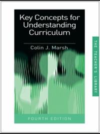 Imagen de portada: Key Concepts for Understanding Curriculum 4th edition 9780415465786