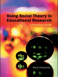Cover image: Using Social Theory in Educational Research 1st edition 9780415436403