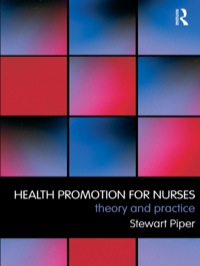 صورة الغلاف: Health Promotion for Nurses 1st edition 9780415462631