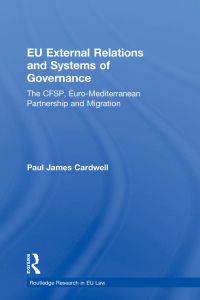 Cover image: EU External Relations and Systems of Governance 1st edition 9780415685603