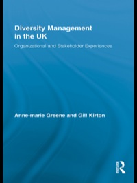 Cover image: Diversity Management in the UK 1st edition 9781138879430