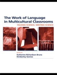 صورة الغلاف: The Work of Language in Multicultural Classrooms 1st edition 9780805864274