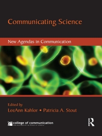 Cover image: Communicating Science 1st edition 9780415999588