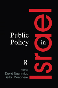 Cover image: Public Policy in Israel 1st edition 9780714681313