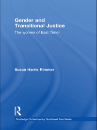 Cover image: Gender and Transitional Justice 1st edition 9780415561181