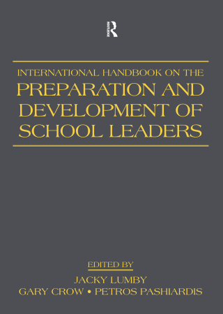 Cover image: International Handbook on the Preparation and Development of School Leaders 1st edition 9780805863871