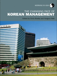 Imagen de portada: The Changing Face of Korean Management 1st edition 9780415774017