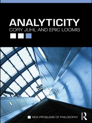 Imagen de portada: Analyticity 1st edition 9780415773324