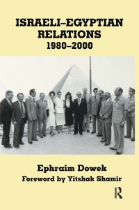 Immagine di copertina: Israeli-Egyptian Relations, 1980-2000 1st edition 9780714651620