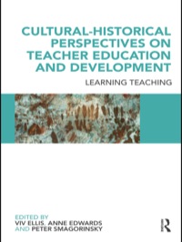 Imagen de portada: Cultural-Historical Perspectives on Teacher Education and Development 1st edition 9780415497589