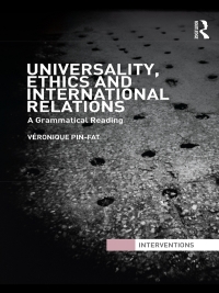 Omslagafbeelding: Universality, Ethics and International Relations 1st edition 9780415492058