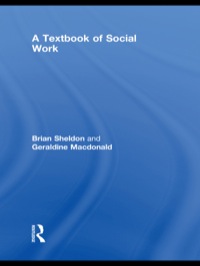 Imagen de portada: A Textbook of Social Work 1st edition 9780415347211