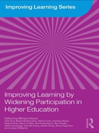 Imagen de portada: Improving Learning by Widening Participation in Higher Education 1st edition 9780415495417