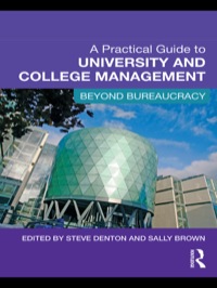 Imagen de portada: A Practical Guide to University and College Management 1st edition 9780415997188