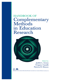 صورة الغلاف: Handbook of Complementary Methods in Education Research 3rd edition 9781138494060