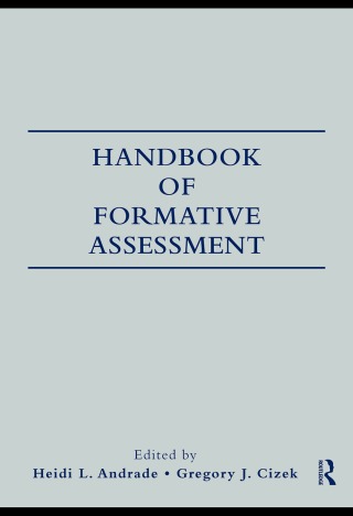 Cover image: Handbook of Formative Assessment 1st edition 9780415993197