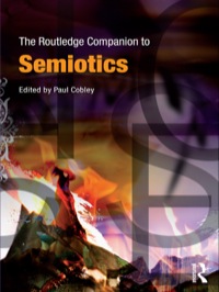 Imagen de portada: The Routledge Companion to Semiotics 1st edition 9780415440738