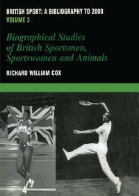 表紙画像: British Sport - a Bibliography to 2000 1st edition 9780714652528