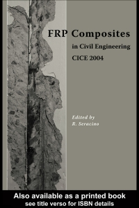 Cover image: FRP Composites in Civil Engineering - CICE 2004 1st edition 9789058096388