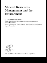 صورة الغلاف: Mineral Resources Management and the Environment 1st edition 9789058095459