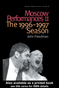 Omslagafbeelding: Moscow Performances II 1st edition 9789057550843