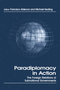 Cover image: Paradiplomacy in Action 1st edition 9780714680187