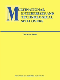 صورة الغلاف: Multinational Enterprises and Technological Spillovers 1st edition 9789057022951