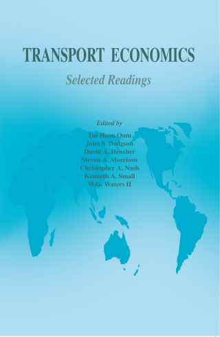 Imagen de portada: Transport Economics 1st edition 9781138155459