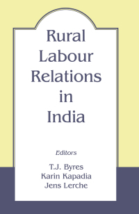 صورة الغلاف: Rural Labour Relations in India 1st edition 9780714649832