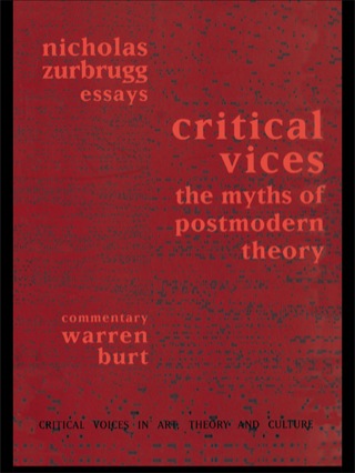 Titelbild: Critical Vices 1st edition 9789057010620