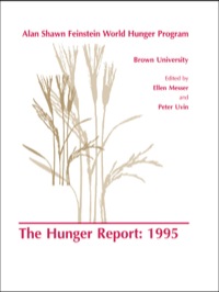 صورة الغلاف: The Hunger Report 1995 1st edition 9789056995188