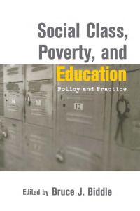 Titelbild: Social Class, Poverty and Education 1st edition 9780415928410