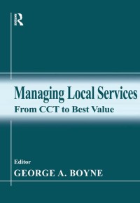 Omslagafbeelding: Managing Local Services 1st edition 9780714680750