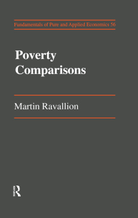 Cover image: Poverty Comparisons 1st edition 9781138160392