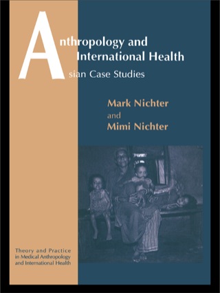Cover image: Anthropology and International Health 1st edition 9782884491723