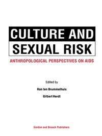 Cover image: Culture and Sexual Risk 1st edition 9782884491310