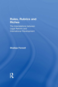 Cover image: Rules, Rubrics and Riches 1st edition 9781904385295