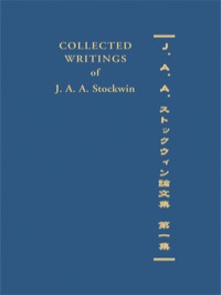 صورة الغلاف: Collected Writings of J. A. A. Stockwin 1st edition 9781903350157