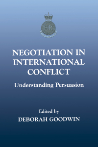 Cover image: Negotiation in International Conflict 1st edition 9780714681931